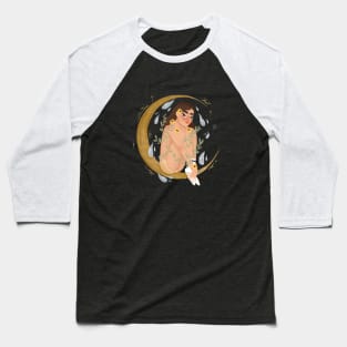 Moonlight Girl Baseball T-Shirt